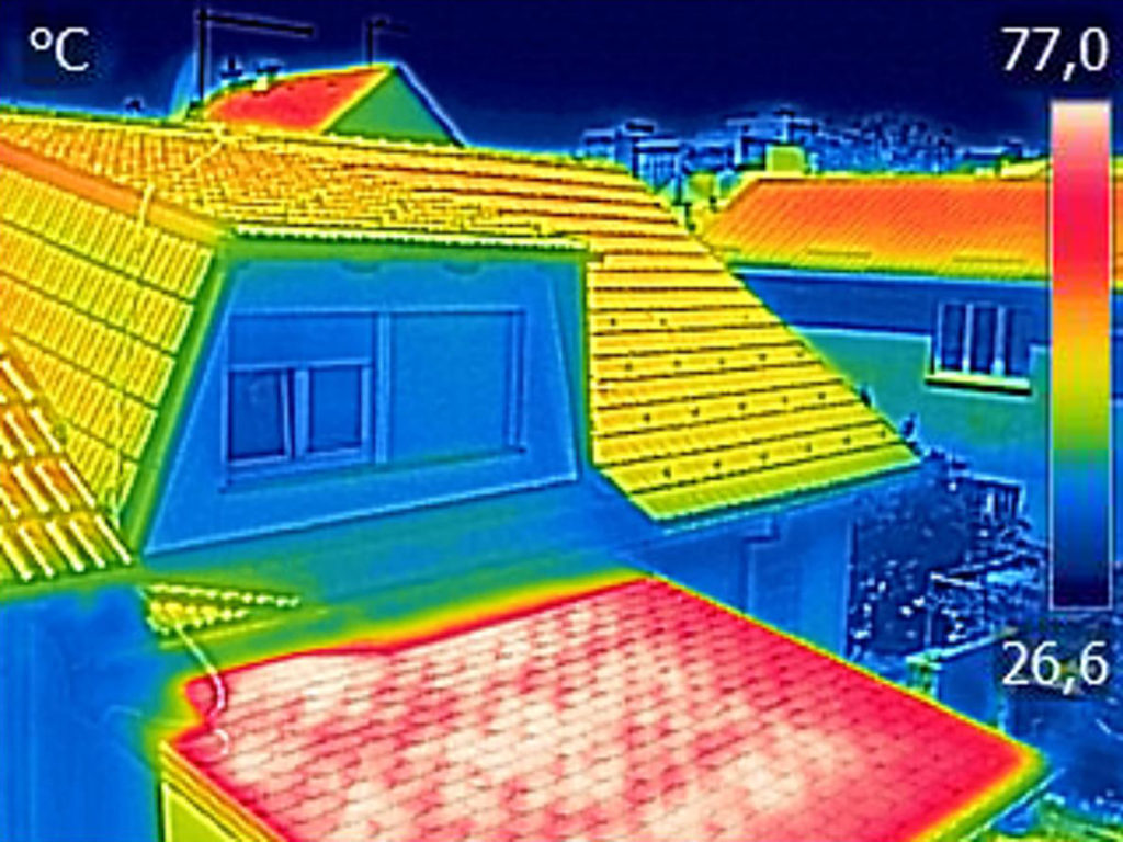 We gebruiken een warmtebeeldcamera om dak en gevel te analyseren | Durieux dak- en gevelwerken
